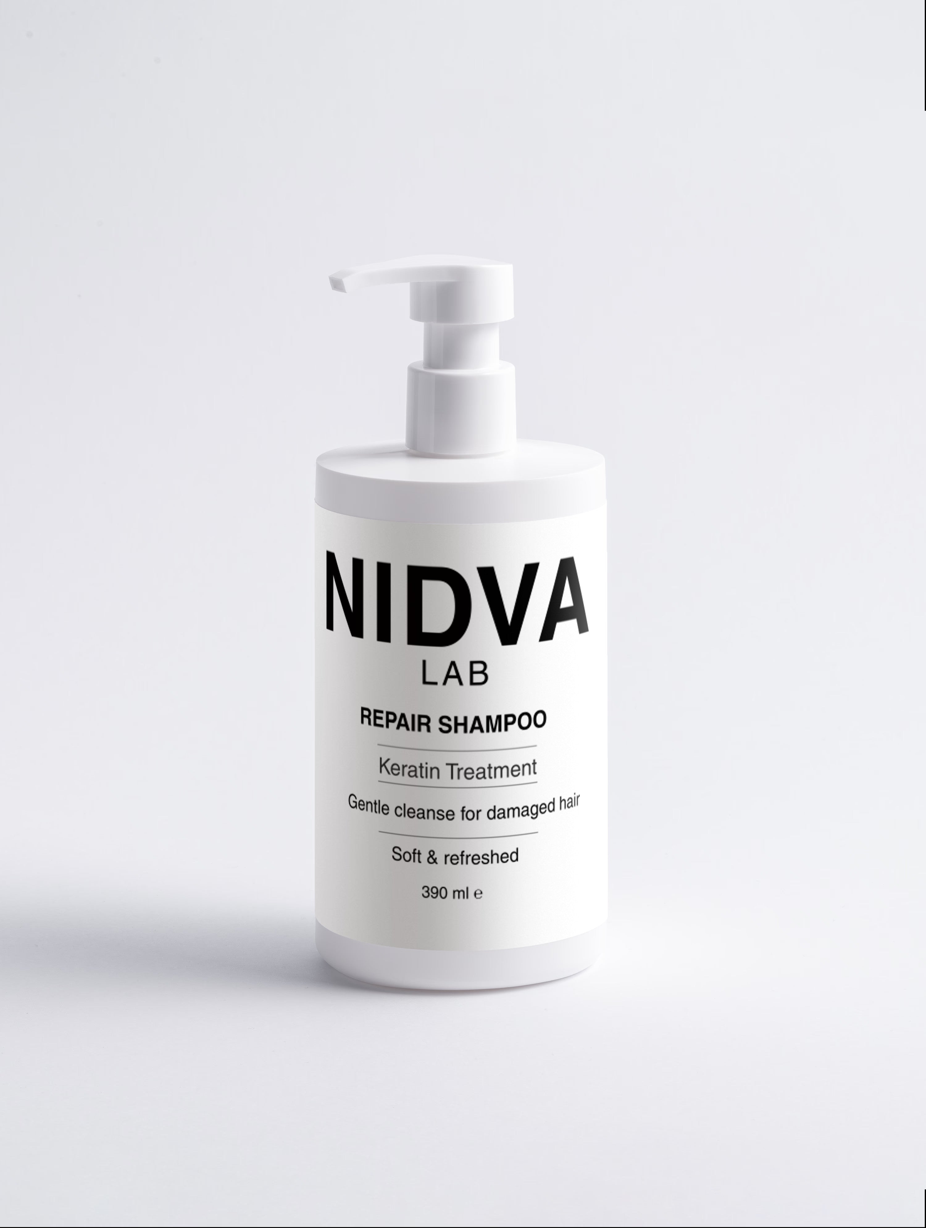 NIDVA LAB Repair Shampoo Keratin Treatment 390 ml